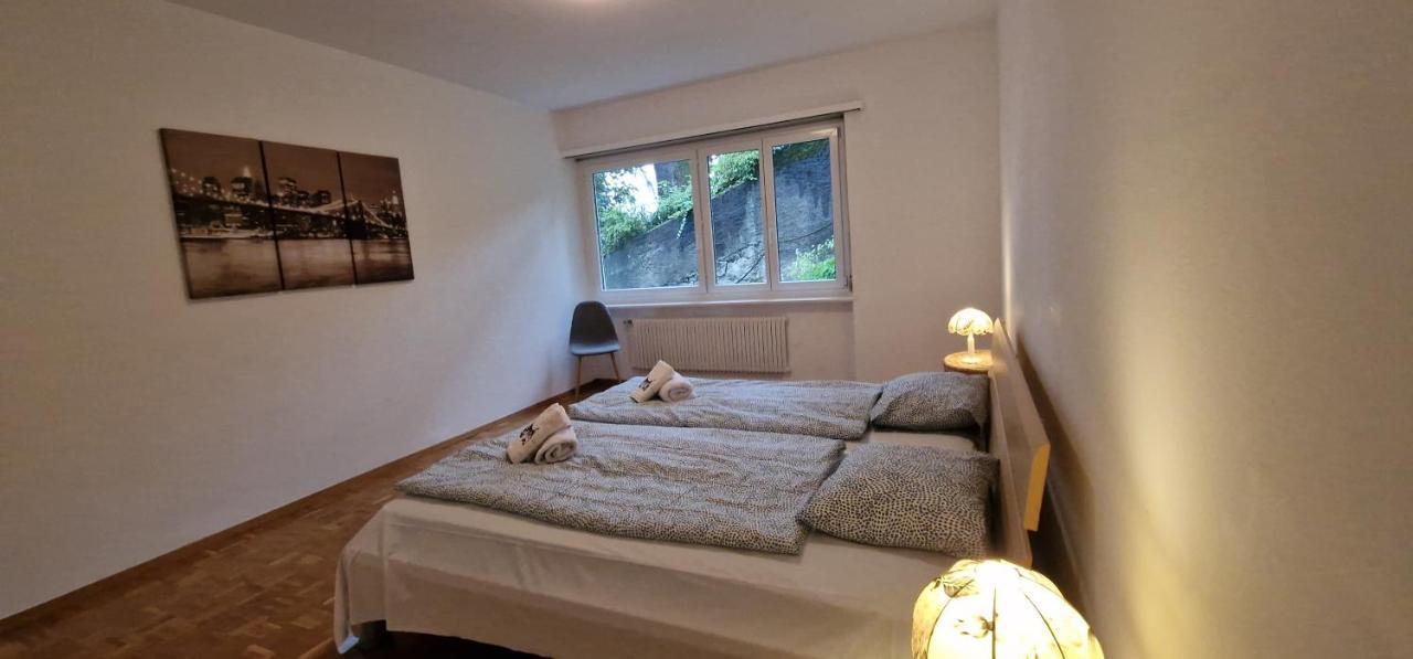 Lugano Lakeview Apartment Private Parking & Self Check-In Exterior foto