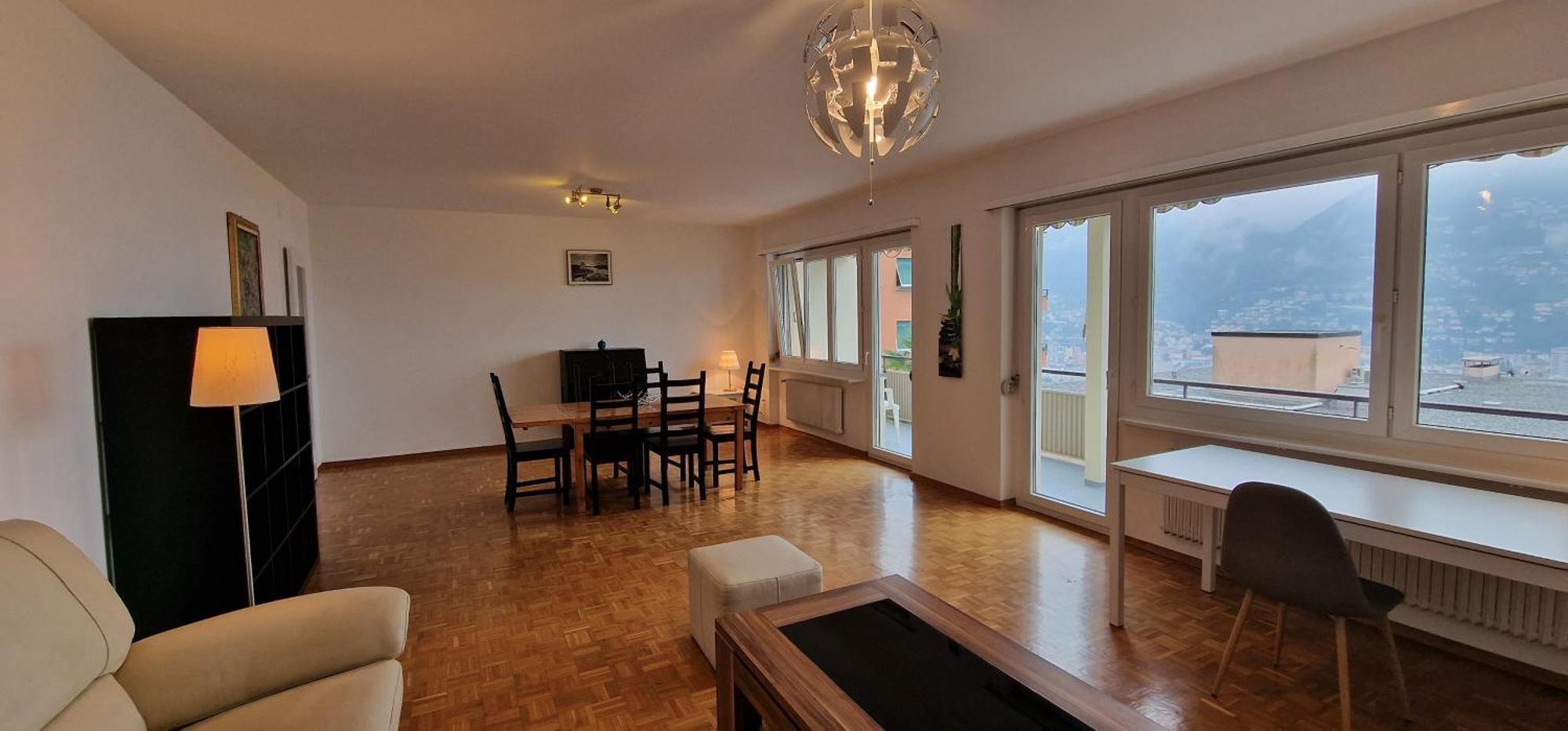 Lugano Lakeview Apartment Private Parking & Self Check-In Exterior foto